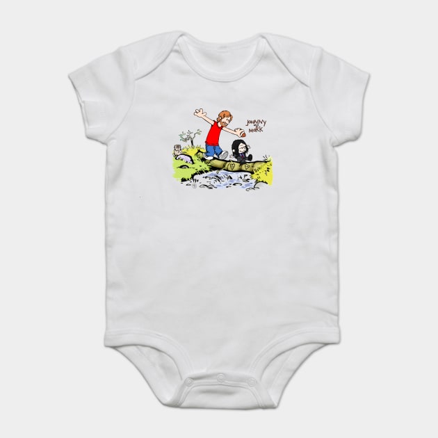 Johnny and Mark Baby Bodysuit by Erlix